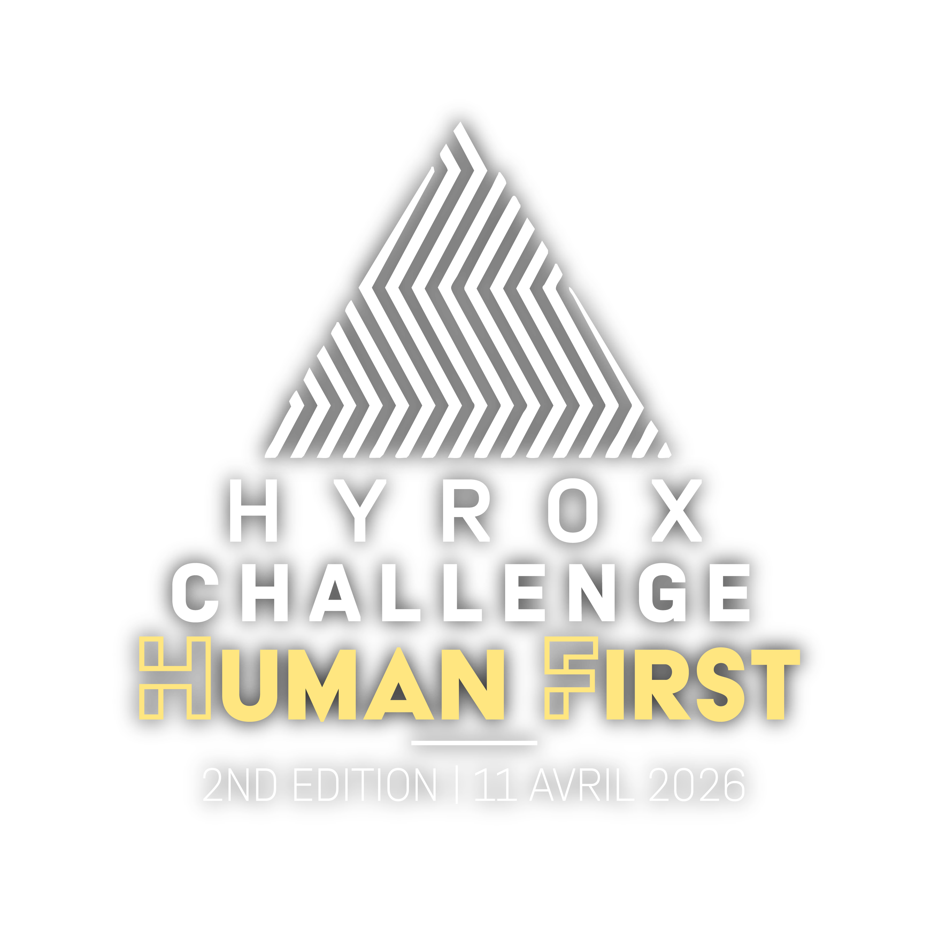 Hyrox Challenge Human First Logo